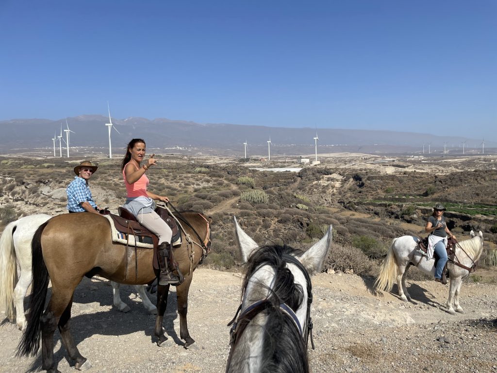 horse riding tenerife